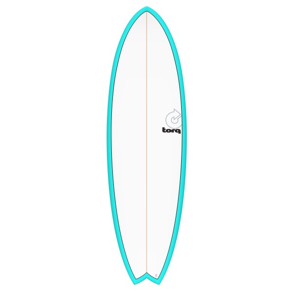 Planche De Surf TORQ Epoxy TET 6.3 Mod Fish Seagreen