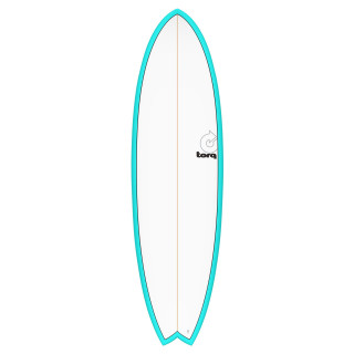 Surfboard TORQ Epoxy TET 6.3 Fish Blue Pinline