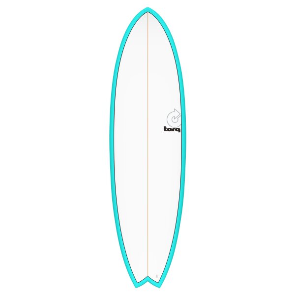 Surfboard TORQ TET 6.3 MOD Fish Blue Pinline
