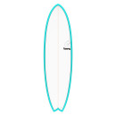Surfboard TORQ Epoxy TET 6.10 Fish Blue Pinline