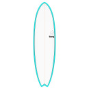 Surfboard TORQ Epoxy TET 7.2 Fish Blue Pinline