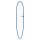 Surfboard TORQ TET 9.0 Longboard Blau Pinline