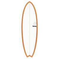 Surfboard TORQ TET 5.11 MOD Fish Orange Rail