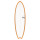 Surfboard TORQ Epoxy TET 5.11 MOD Fish OrangeRail