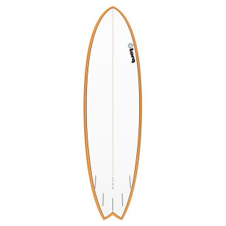 Surfboard TORQ Epoxy TET 6.6 MOD Fish OrangeRail