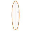 Surfboard TORQ Epoxy TET 7.2 Fish OrangeRail