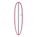 Surfboard TORQ Epoxy TET 7.4 VP Fun Carbon Red