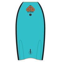 FLOOD Bodyboard Usurper 37 Yellow Aqua