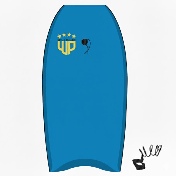 Wave Power Bodyboard Woop 42 Blue Aqua