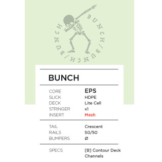 SNIPER Bodyboard Bunch II EPS Stringer 41 Orange