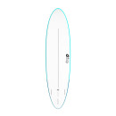Surfboard TORQ Softboard EVA 6.8 Funboard Blau