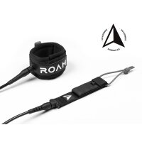 ROAM Surfboard ECO Leash Recycelt 6.0 Schwarz