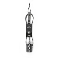 ROAM Surfboard Leash Premium 6.0 Grau