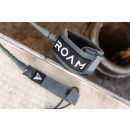 ROAM Surfboard Leash Premium 7.0 183cm 7mm Grau