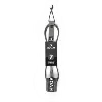 ROAM Surfboard Leash Premium 7.0 Grau