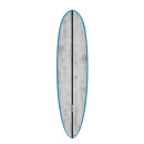 Surfboard TORQ ACT Prepreg M2.0 7.6 Blaue Rail