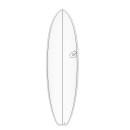 Surfboard TORQ TEC-HD BigBoy23 7.2 while pinline