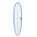 Surfboard TORQ TEC-HD M2.0 7.2 Blaue Rail