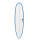 Surfboard TORQ TEC-HD M2.0 7.6 Blue Rail
