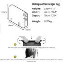 Overboard Waterproof Messenger Bag