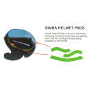 SIMBA SURF Helm Halo fit Pads Passstreifen 9mm