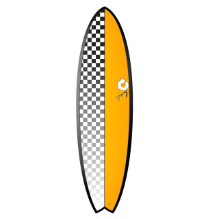 Surfboard TORQ Epoxy TET 6.6 MOD Fish Checkers