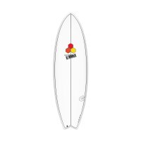 Surfboard CHANNEL ISLANDS X-lite PodMod 5.6 Weiss