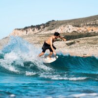 Skimboard SkimOne EPS Epoxy Bambus CLOVER 44 Lime