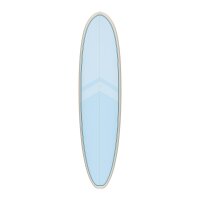 Surfboard TORQ TET 7.4 V+ MOD Fun Waikiki Blue