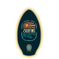 Skimboard SkimOne 37Inch 95cm Holz Worldwide Surf
