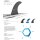 ROAM Surfboard Single Fin 9.75 Inch US Box Schwarz