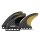 FUTURES Thruster Fin Set 3/2 Blackstix+ Medium