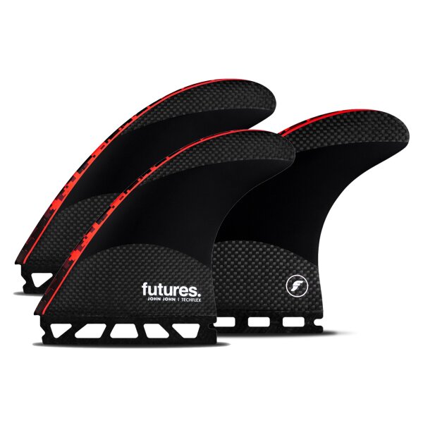 FUTURES Thruster Fin Set John John Techflex Large
