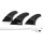 FUTURES Thruster Fin Set JS L Honeycomb