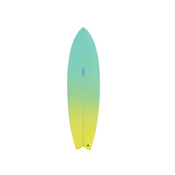 Surfboard CODE Epoxy Best Fish Forever 6.6 Absinth