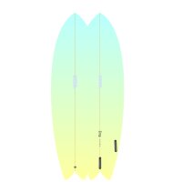 Surfboard CODE Epoxy 6.6 Best Fish Forever Absinth