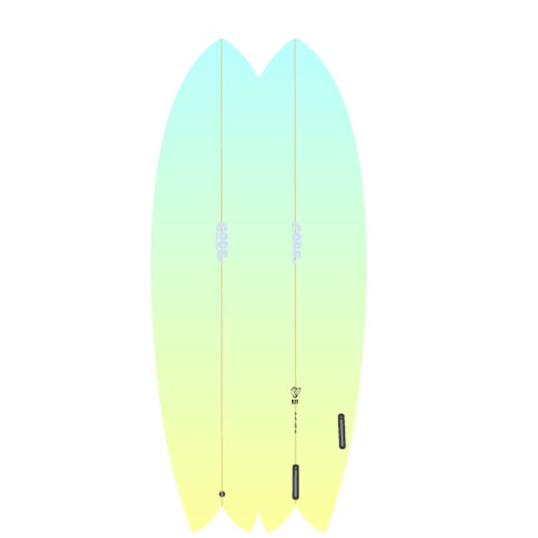 Surfboard CODE Epoxy 6.10 Best Fish Forever Absint