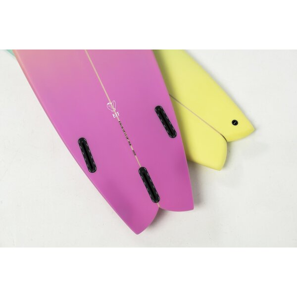 Surfboard CODE Epoxy Best Fish Forever 7.2 Absinth