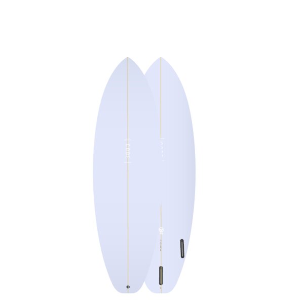 Surfboard CODE Polyester 6.4 Daily Driver Violett