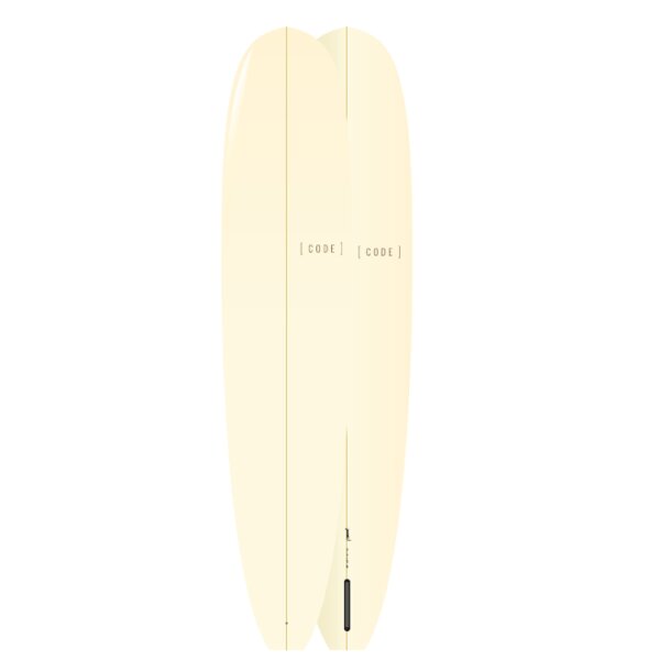 Surfboard CODE Polyester 9.2 Trimmer Malibu Oat