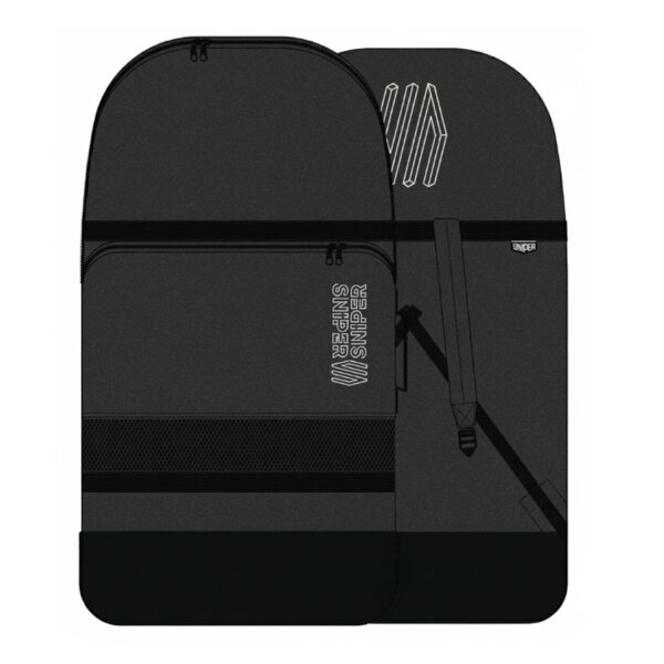 SNIPER Bodyboard Tasche Single Cover Deluxe Black