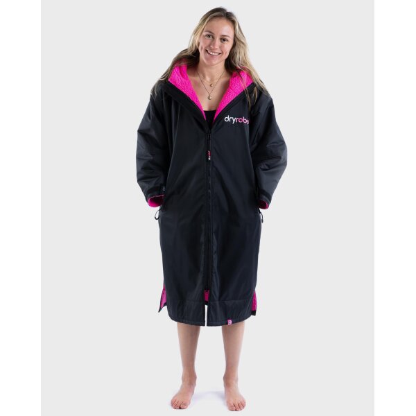 DRYROBE Advance Long Sleeve L Black Pink