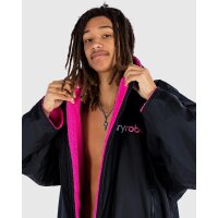 DRYROBE Advance Long Sleeve Schwarz Pink XL