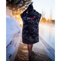 DRYROBE Advance Long Sleeve XS Black Camo Black