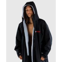 DRYROBE Advance Long Sleeve Schwarz Grau S