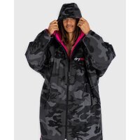 DRYROBE Advance Long Sleeve Schwarz Camo Pink XL
