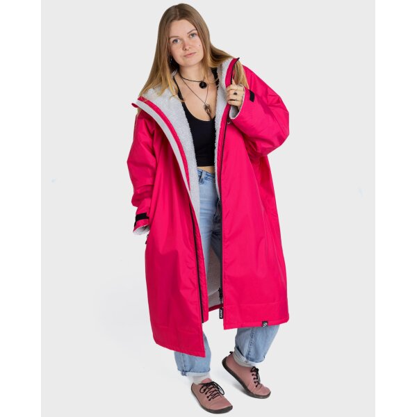 DRYROBE Advance Long Sleeve XXL Pink Light Grey