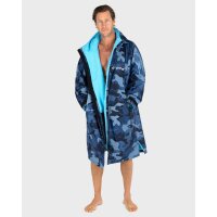 DRYROBE Advance Long Sleeve Blau Camo Blau S