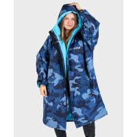 DRYROBE Advance Long Sleeve Blau Camo Blau S