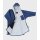 DRYROBE Advance Long Sleeve Navy Grau XL